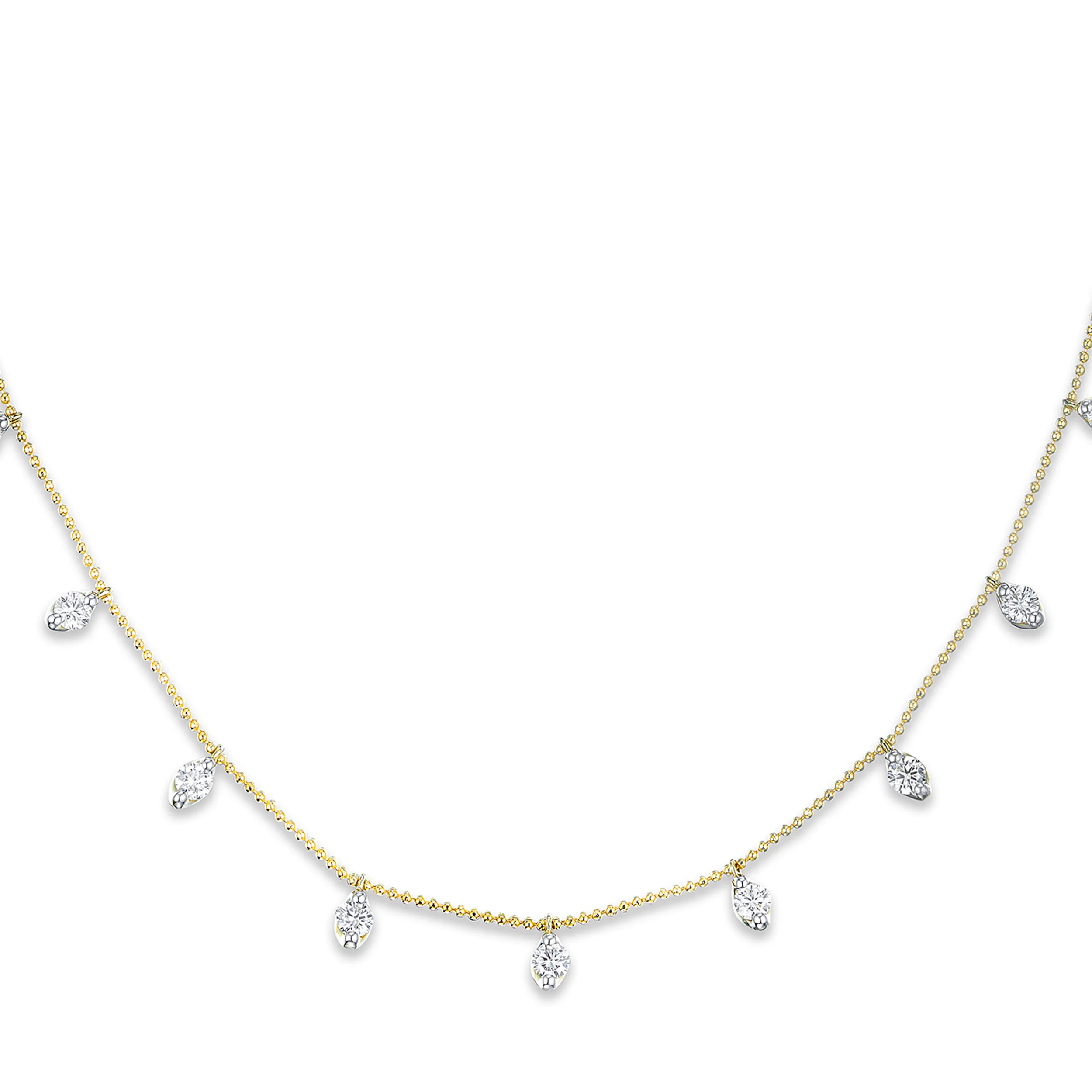 Vivara Lab Diamond Necklace 2.00ct H/SI in 9K Yellow Gold - Image 5