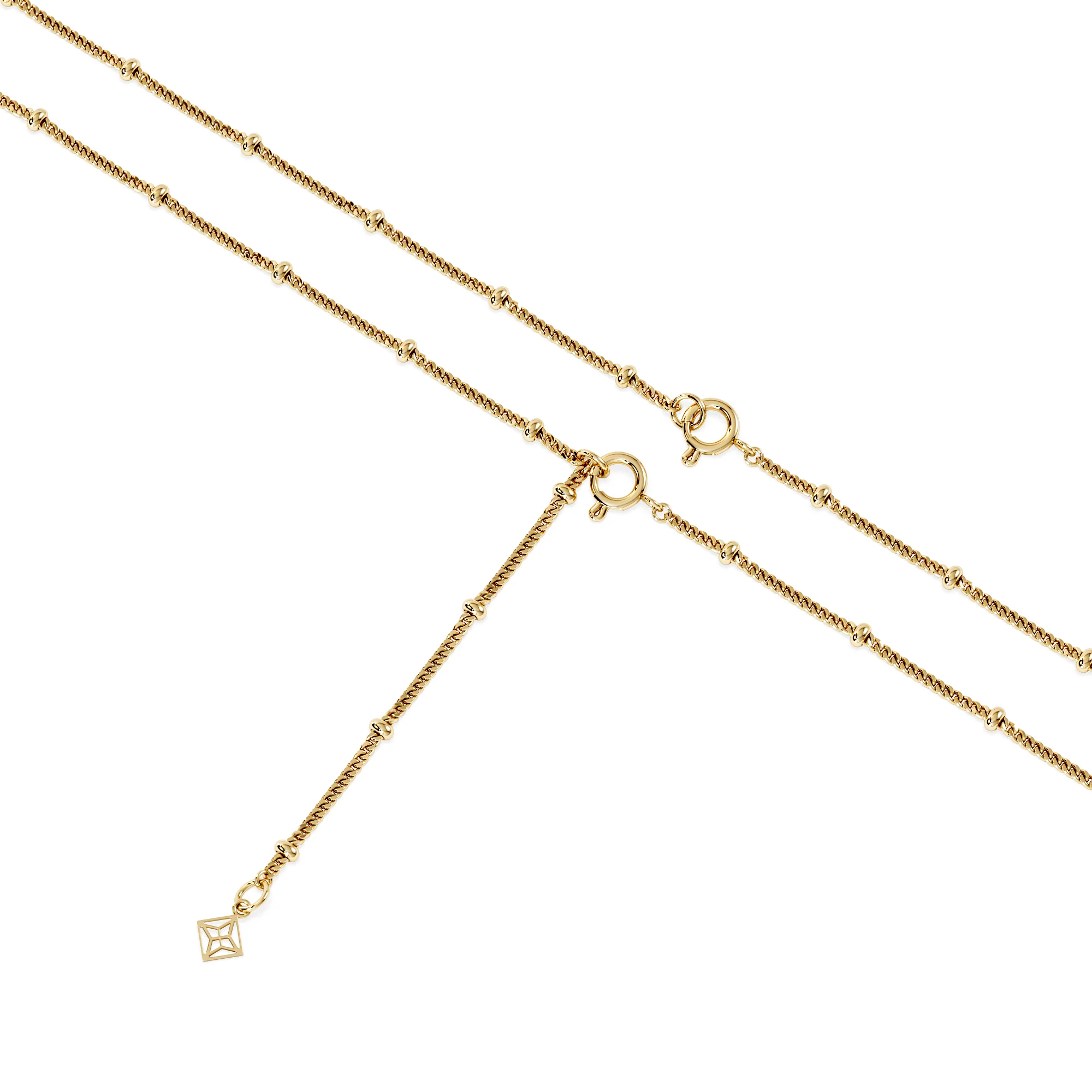 Zodiac Pisces Necklace Medallion Lab Grown 0.02ct in 18K Gold Vermeil - Image 7