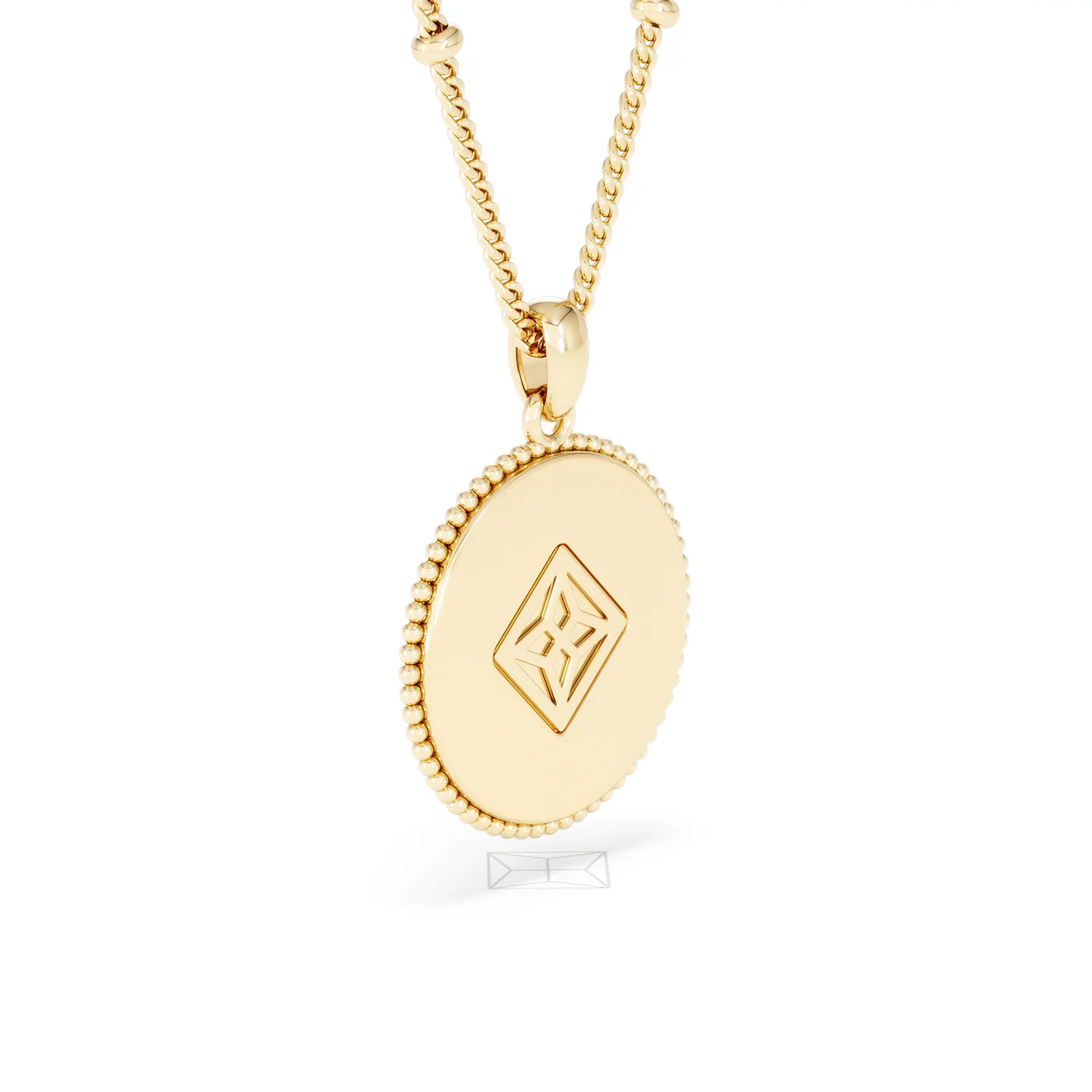 Zodiac Scorpio Necklace Medallion Lab Grown 0.02ct in 18K Gold Vermeil - Image 60