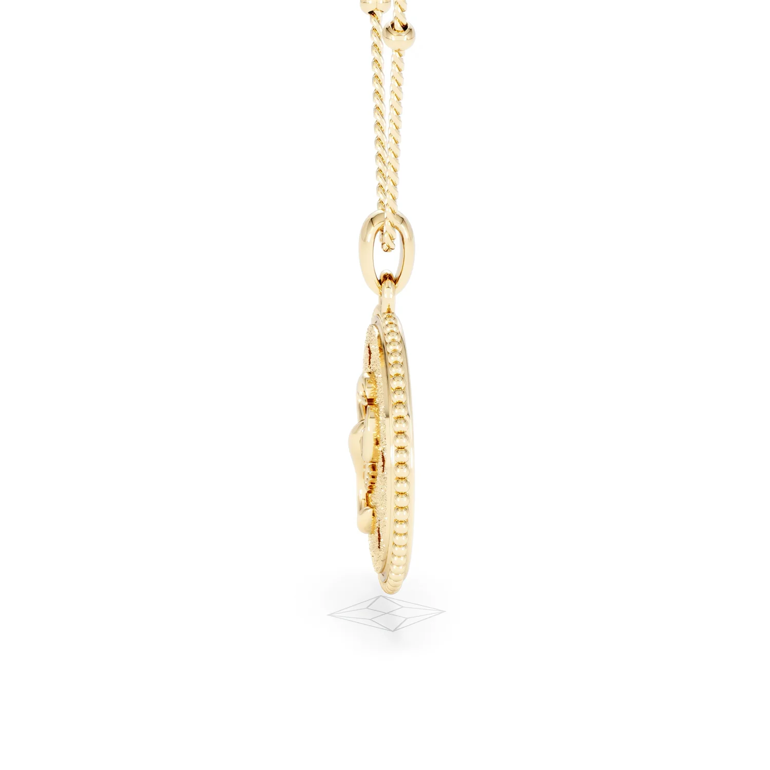 Zodiac Scorpio Necklace Medallion Lab Grown 0.02ct in 18K Gold Vermeil - Image 71
